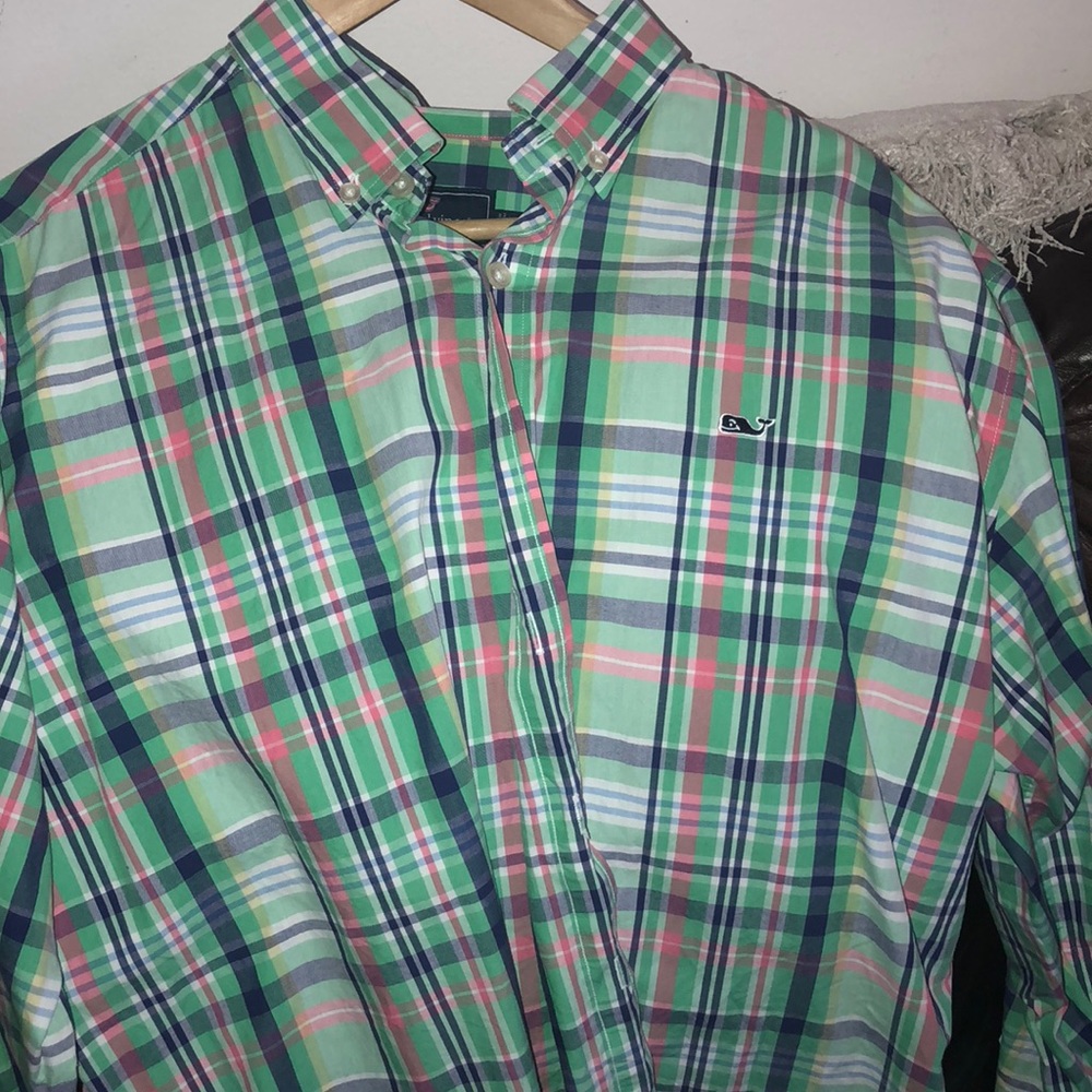 Mens VV button down